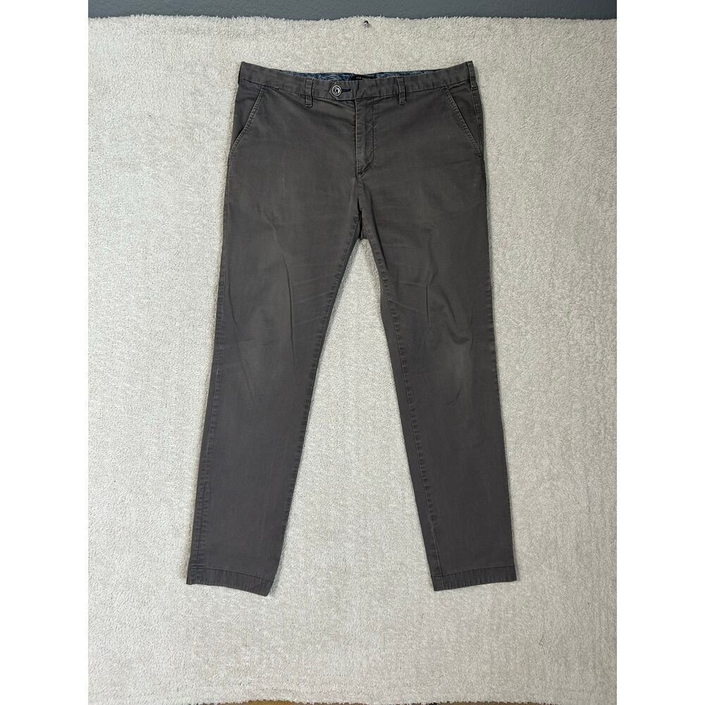 Ted Baker men’s chino pants. Size 34 R. Gray. Casual business